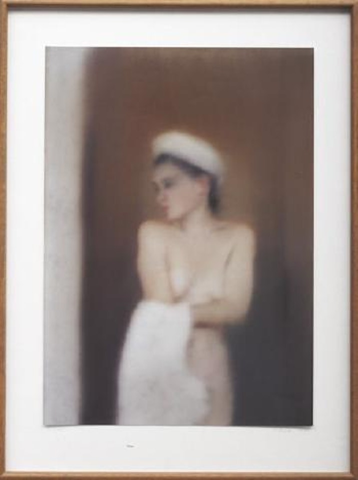 KI. Badende (Small Bather) by Gerhard Richter