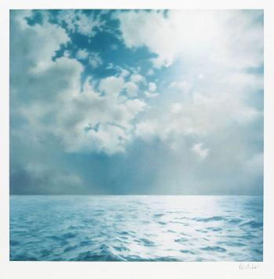 Seestueck (Gegenlicht) by Gerhard Richter