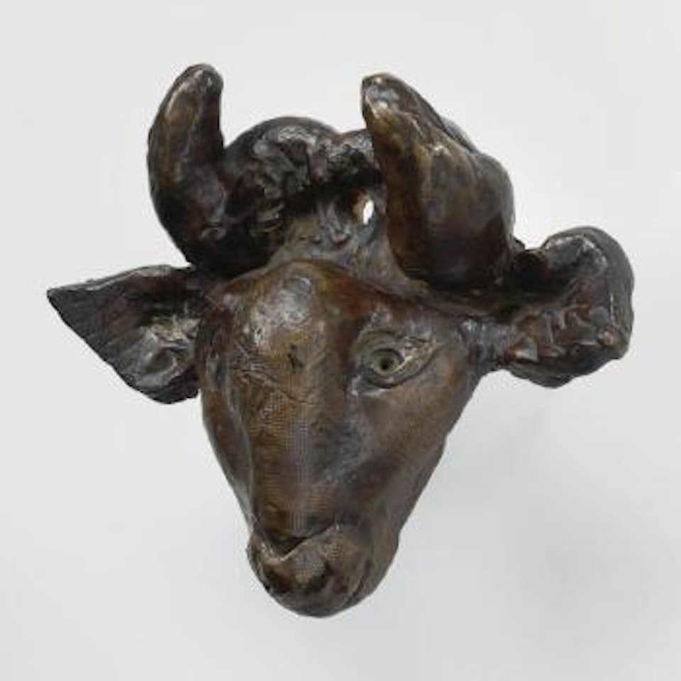 Tête D'animal À Cornes by Pablo Picasso