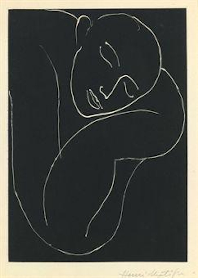 L'Homme endormi (D. 771) by Henri Matisse
