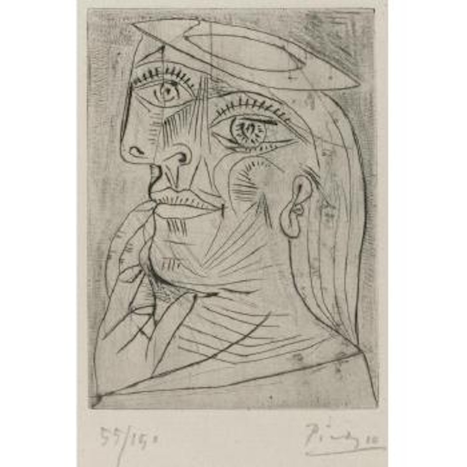 Tête De Femme (B. 317; Ba. 635) by Pablo Picasso