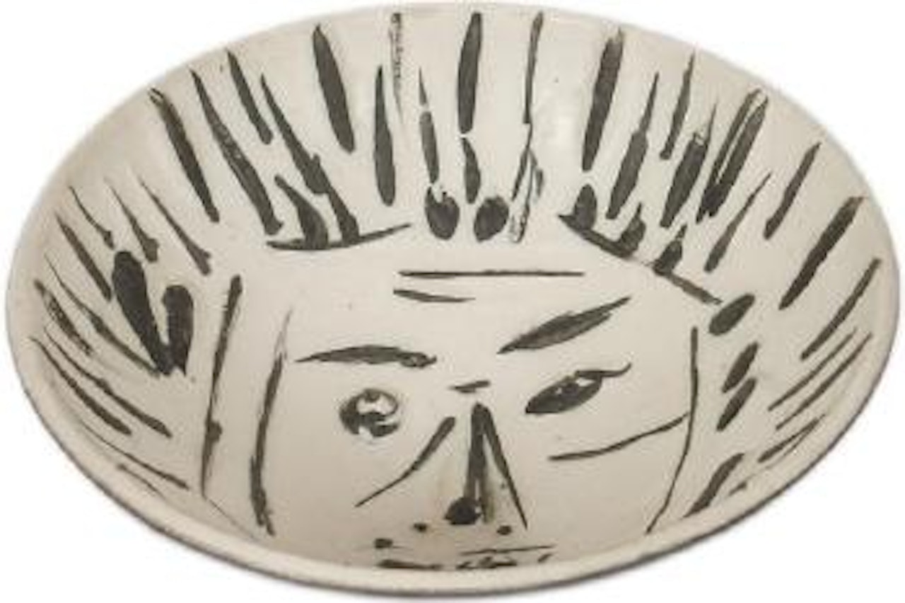 Visage de Face. by Pablo Picasso