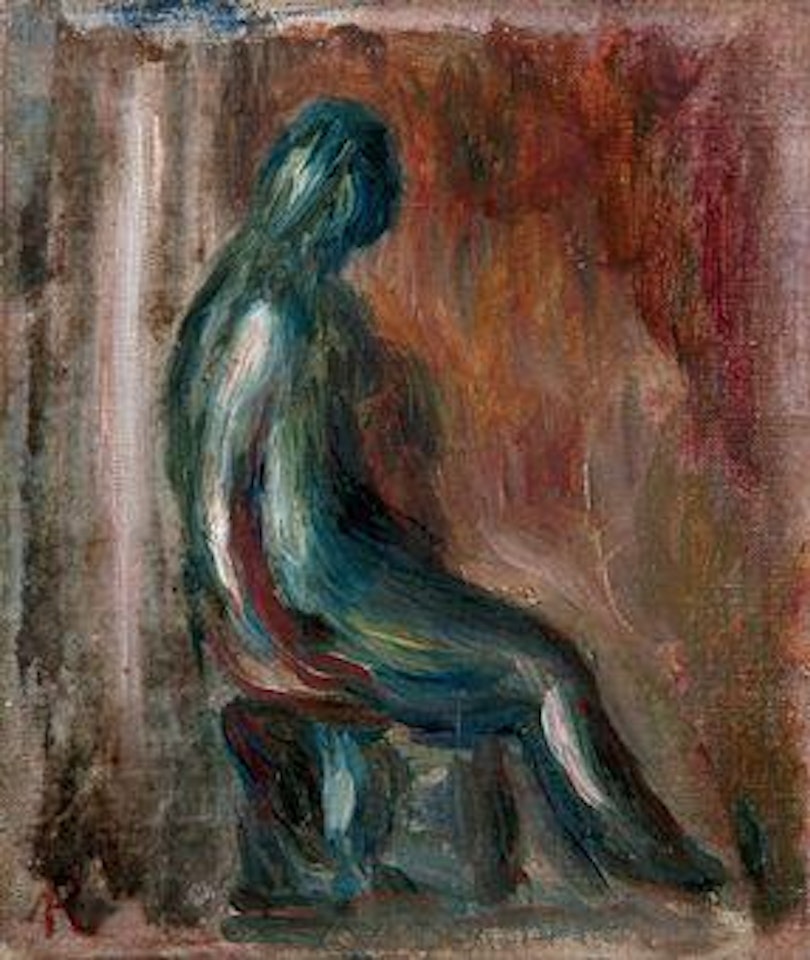 Etude d'une statuette de Maillol by Pierre-Auguste Renoir
