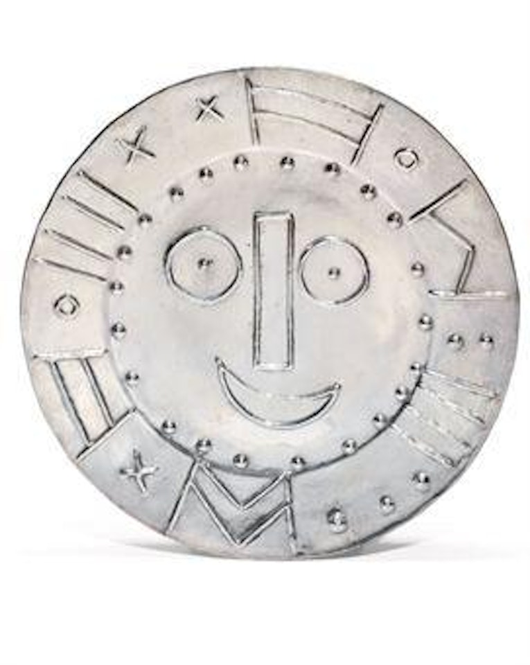 Tête En Forme D'horloge by Pablo Picasso