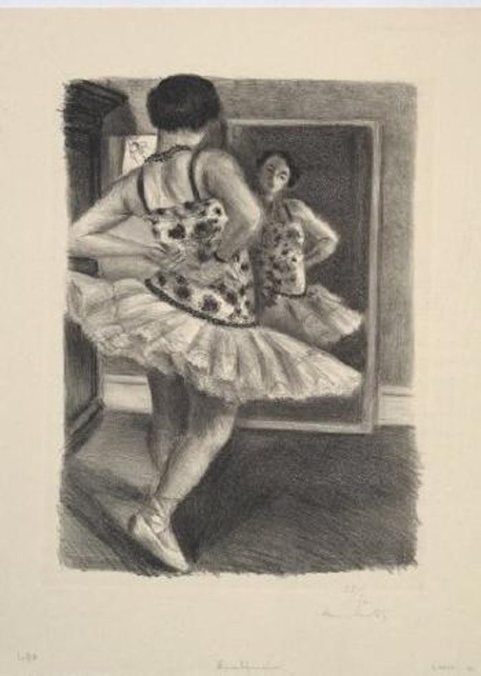 Danseuse refletée dans la glace by Henri Matisse
