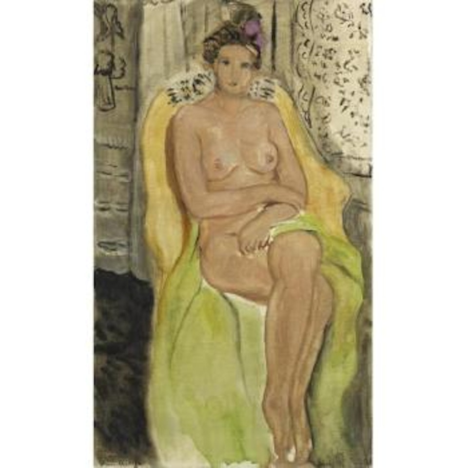 Nu Au Fauteuil, Jambes Croisées by Henri Matisse