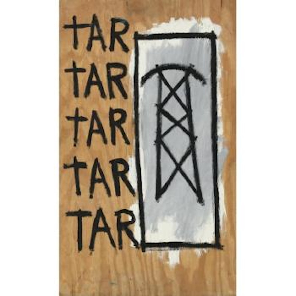 Untitled (Tar) by Jean-Michel Basquiat