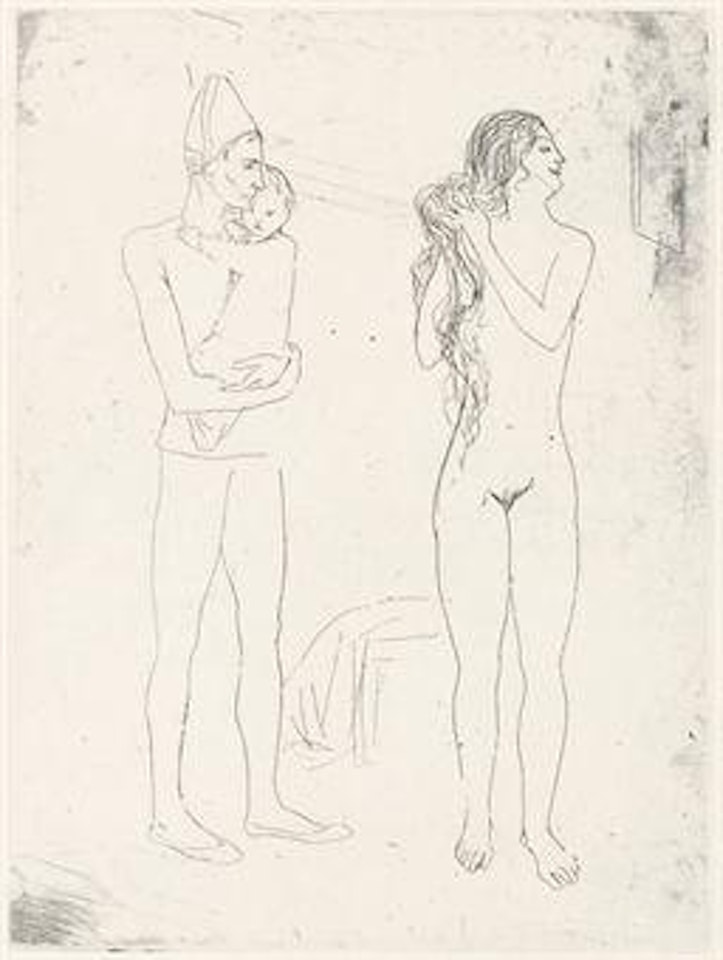 La Toilette de la Mère, from La Suite des Saltimbanques (B 13; Ba 15) by Pablo Picasso