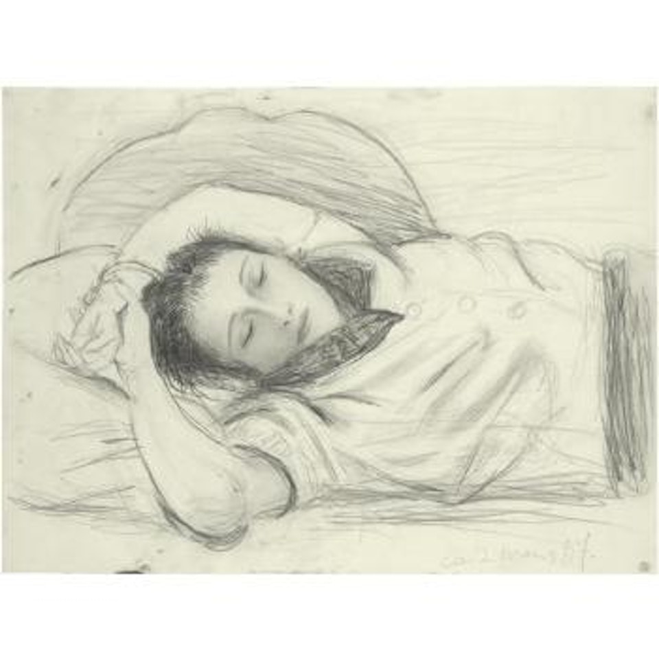 Portrait De Dora Maar Endormie by Pablo Picasso