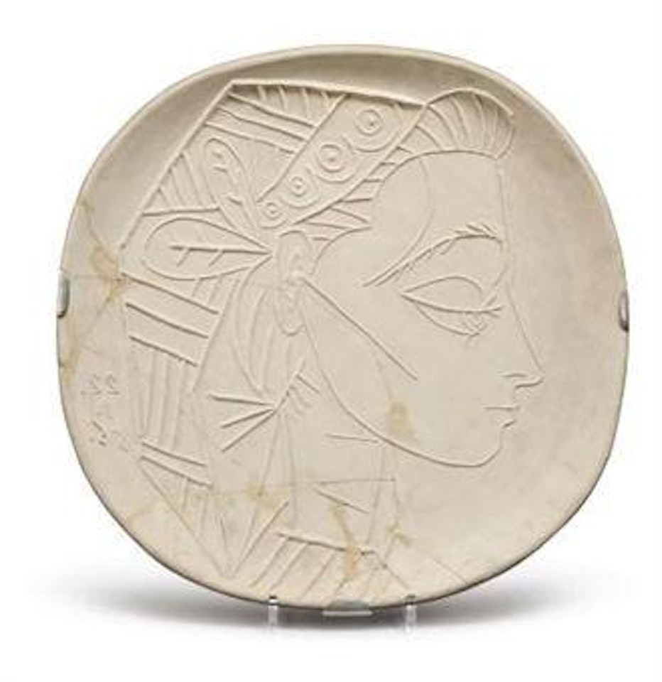 Profil de Jacqueline (GB 98; AR309) by Pablo Picasso