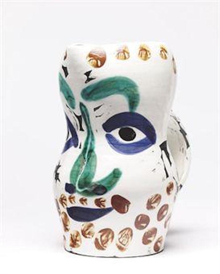Face with points (A.R. 610) by Pablo Picasso