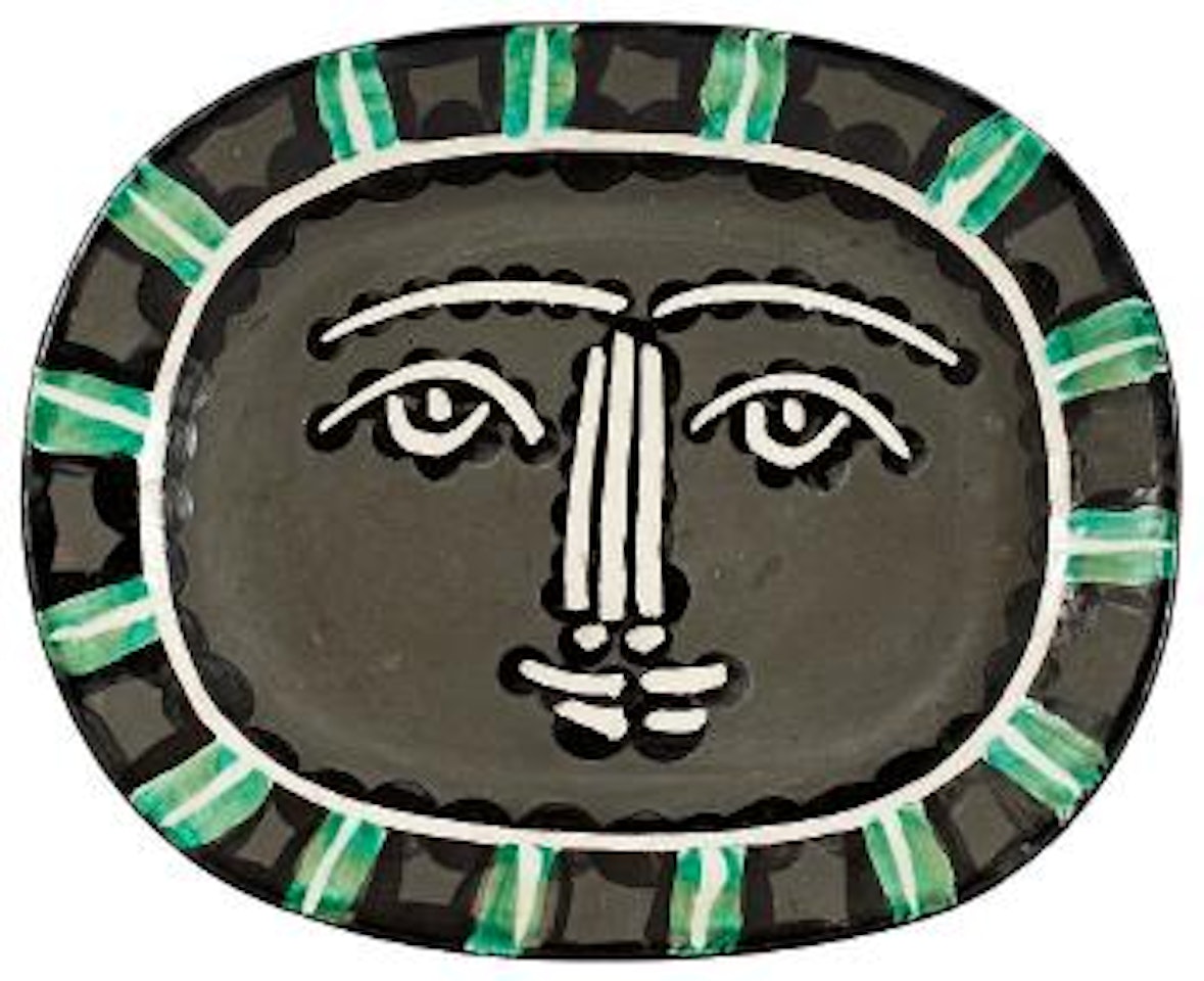 Visage gris by Pablo Picasso