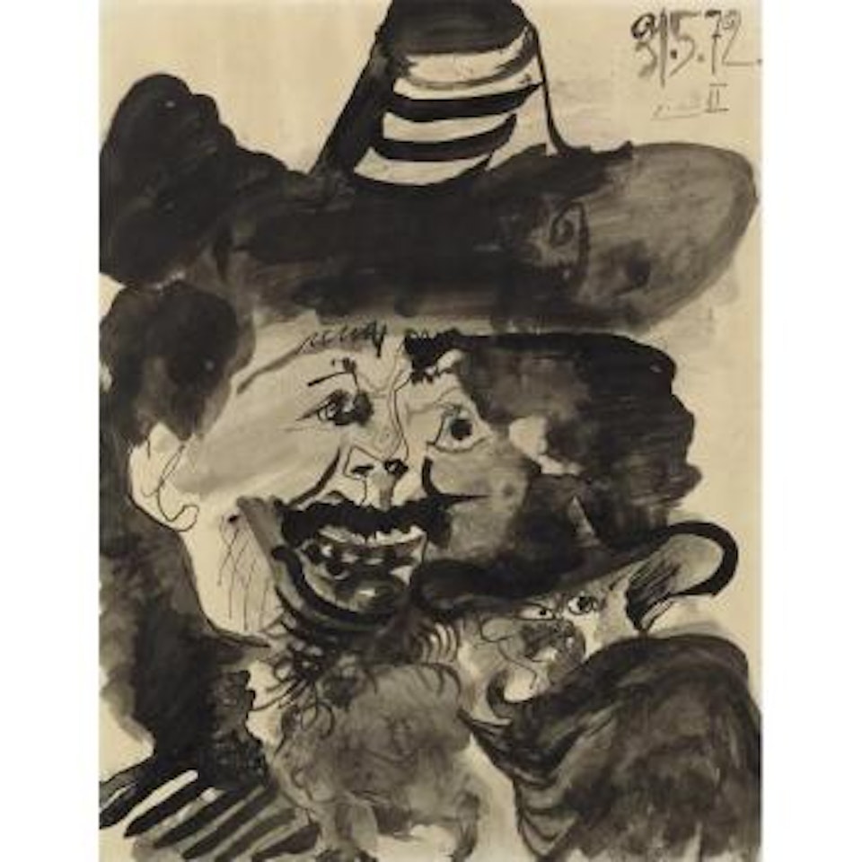 Buste D'homme Au Chapeau by Pablo Picasso