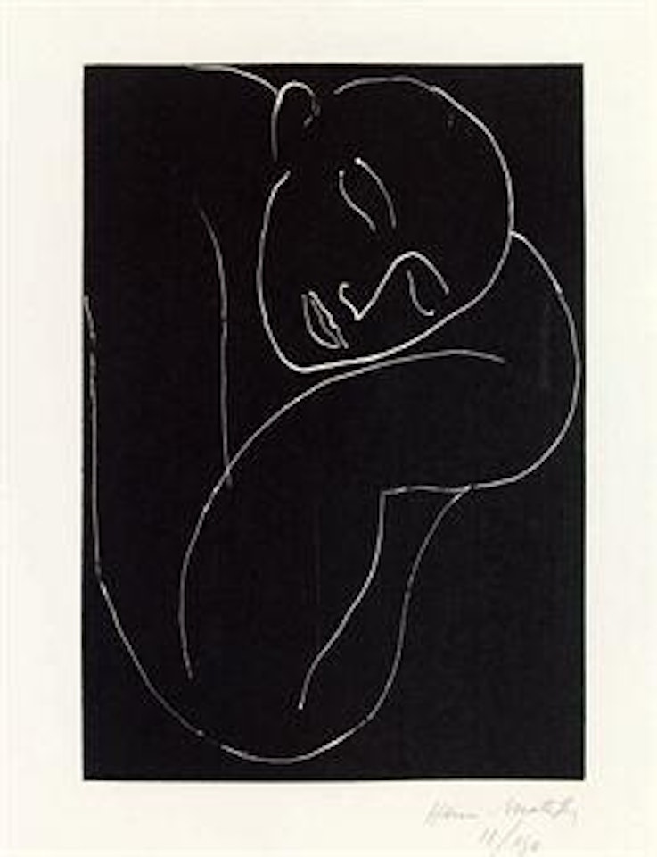 L'Homme endormi (D. 771) by Henri Matisse