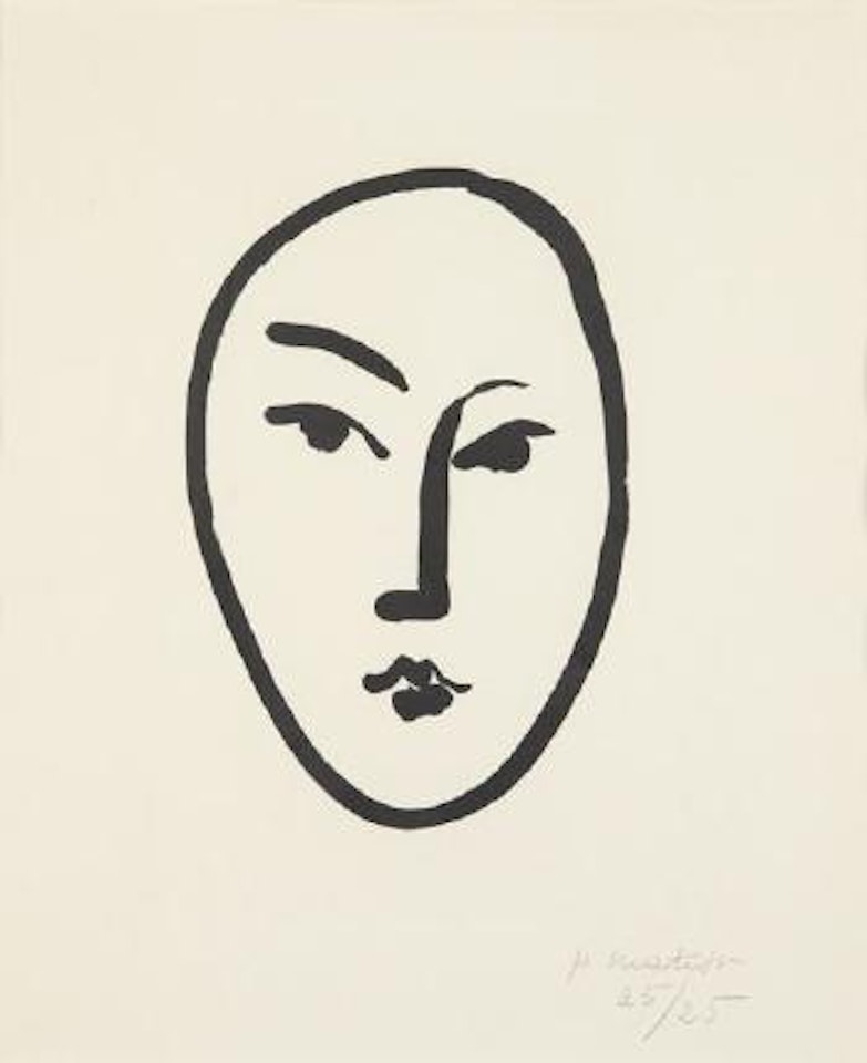 Grand masque by Henri Matisse