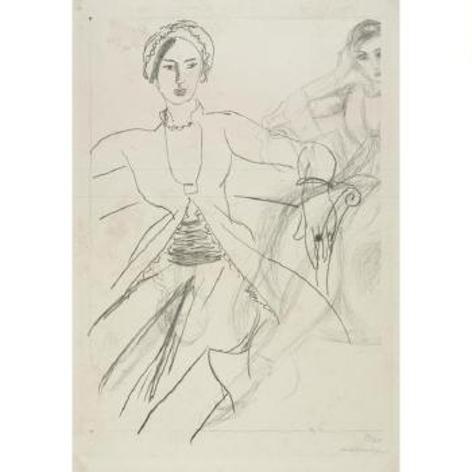 Personnage De Gauche (D. 522) by Henri Matisse