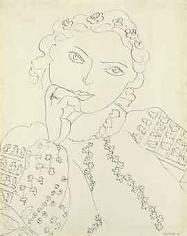 Jeune fille by Henri Matisse