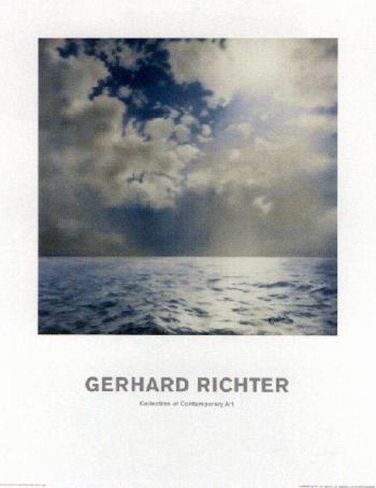 Seestück (Gegenlicht) by Gerhard Richter
