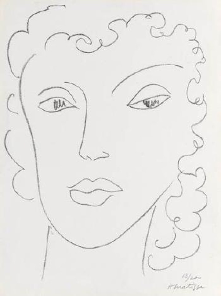 Danseuse au miroir by Henri Matisse