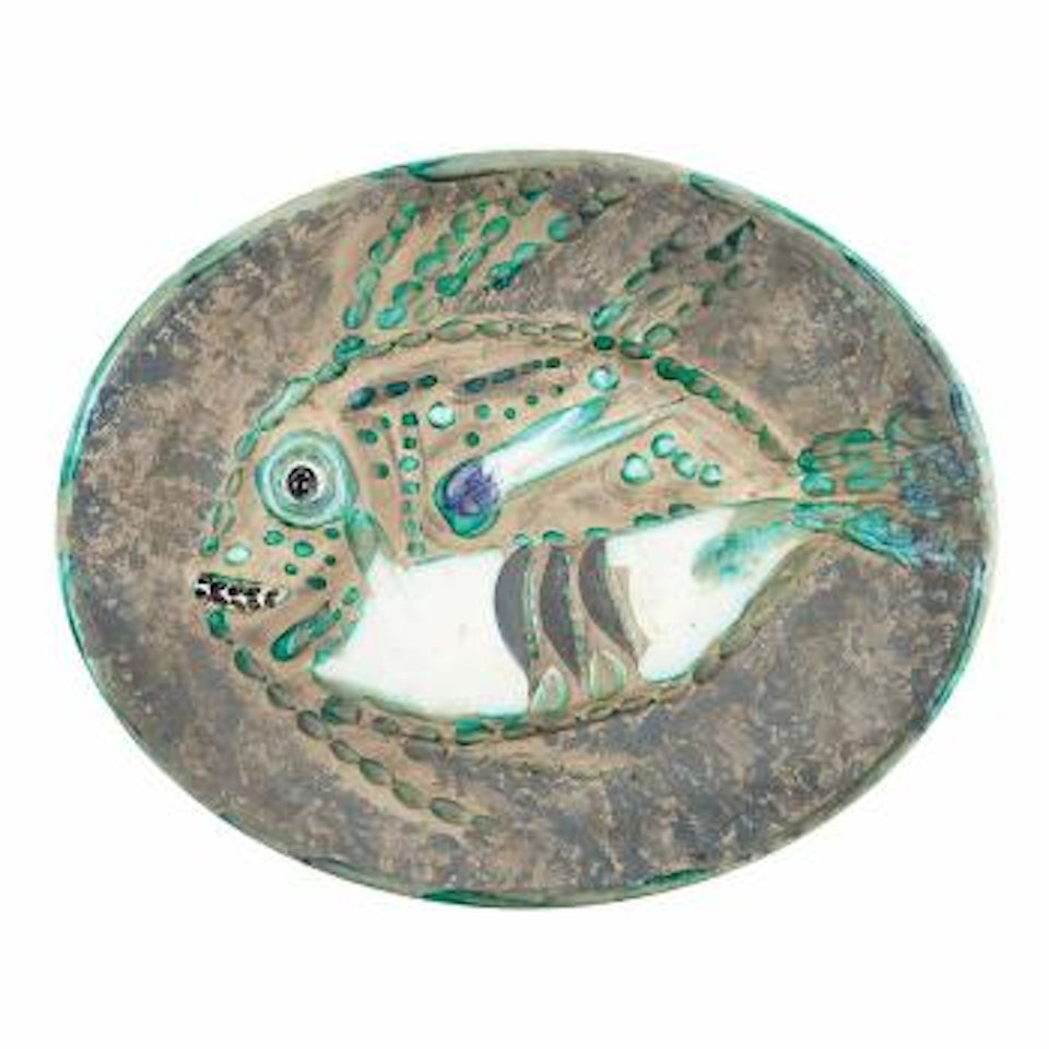 Mottled fish by Pablo Picasso