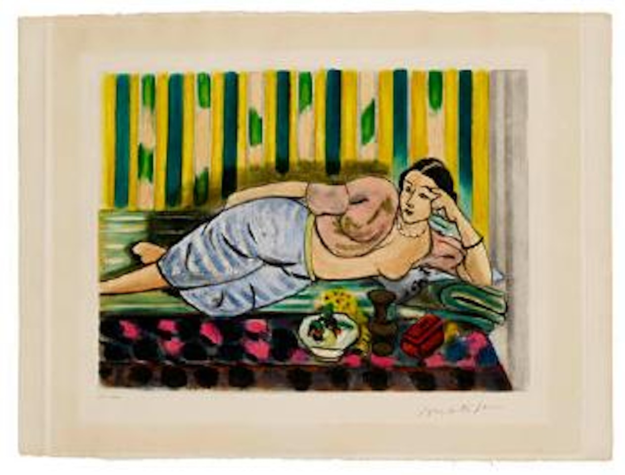 Odalisque au coffret rouge by Henri Matisse