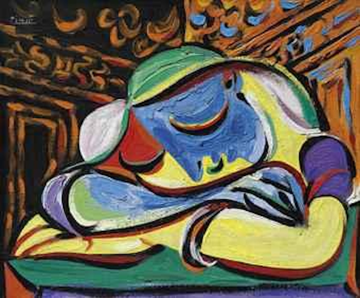 Jeune fille endormie by Pablo Picasso