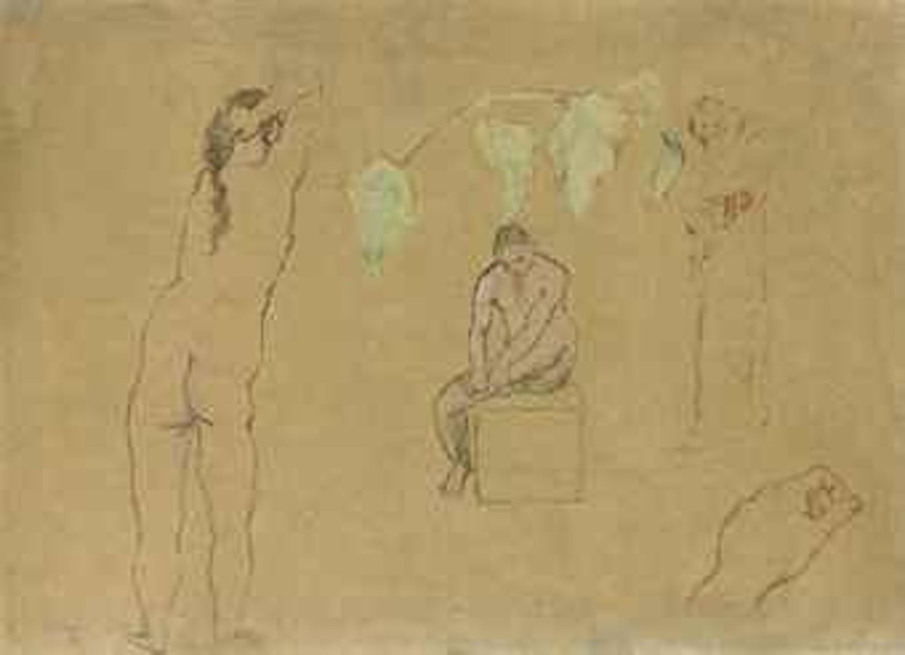 Etude pour 'Les Saltimbanques' by Pablo Picasso