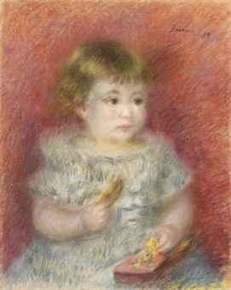 Portrait de bébé (Lucien Daudet) by Pierre-Auguste Renoir