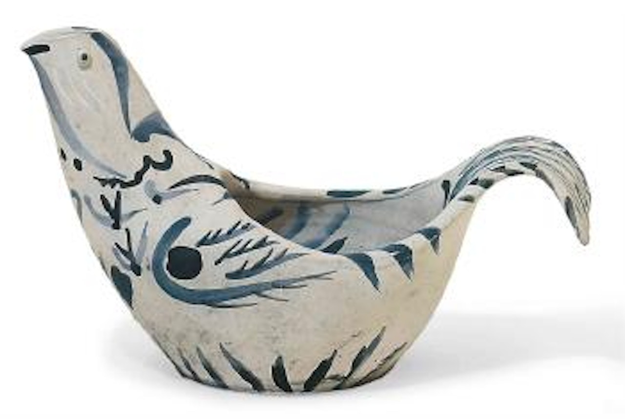 Sujet colombe, mat by Pablo Picasso