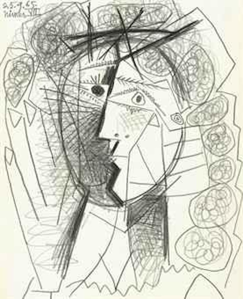 Tête de femme by Pablo Picasso