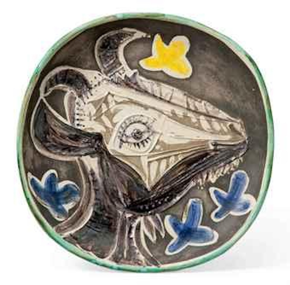 TÃªte De ChÃ¨vre De Profil (A.R. 152) by Pablo Picasso