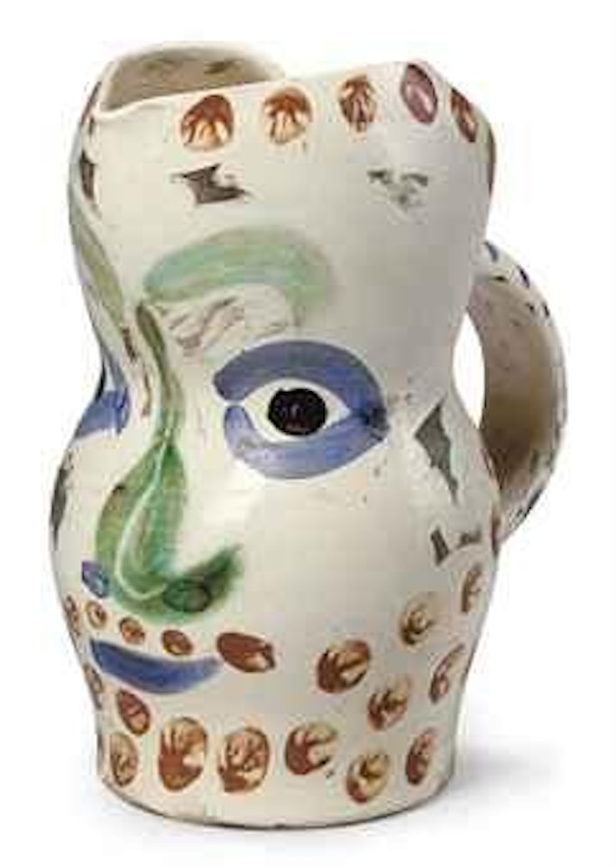 Face with Points (AR 610) by Pablo Picasso