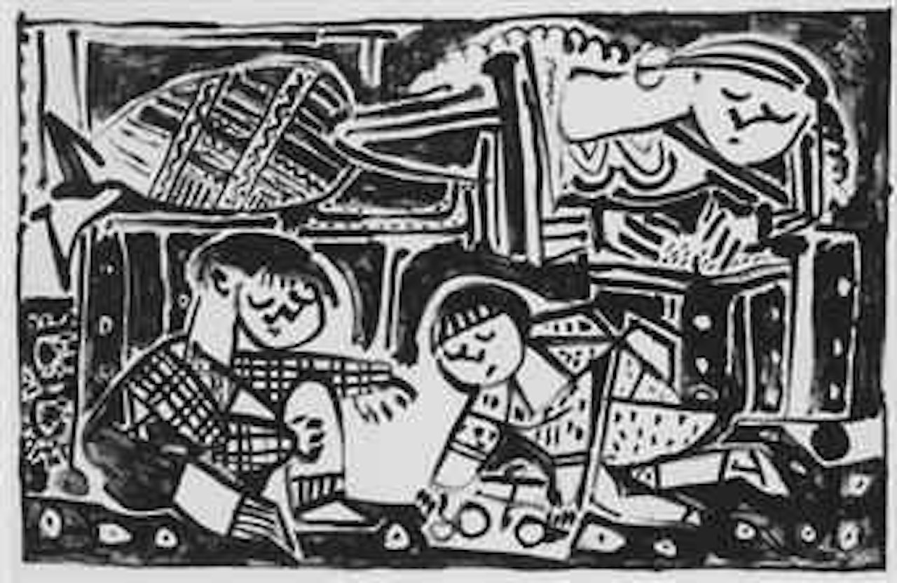 La MÃ¨re et les Enfants (M. 239; B. 739) by Pablo Picasso