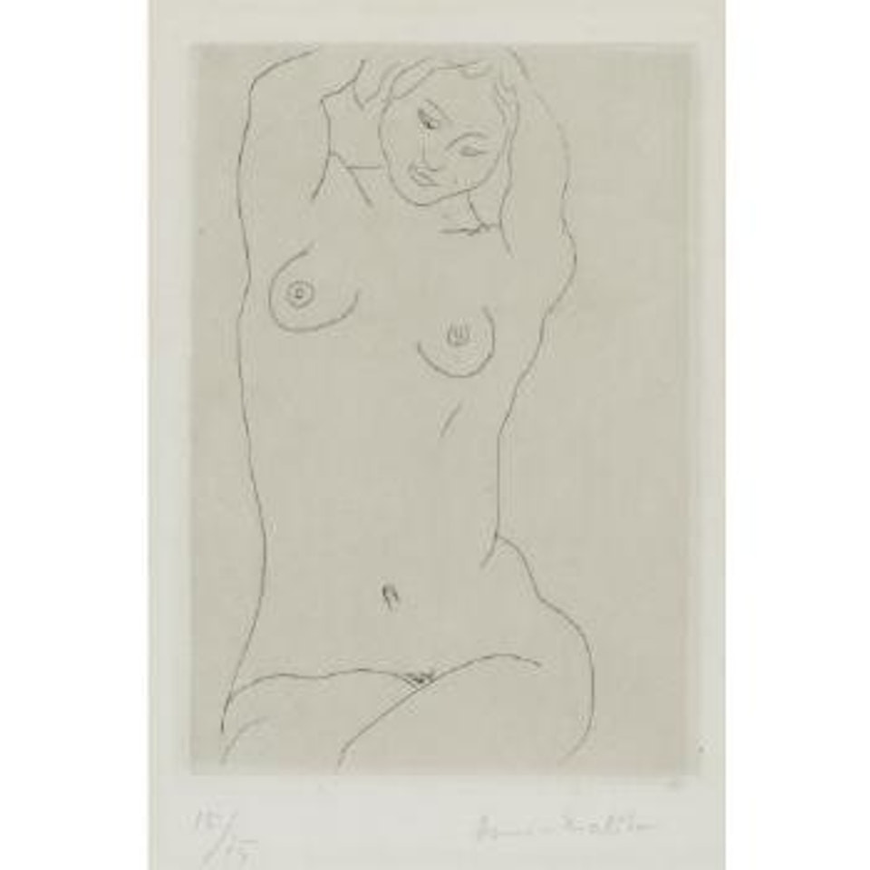 Nu, Les Bras Sur La Tête (D. 106) by Henri Matisse
