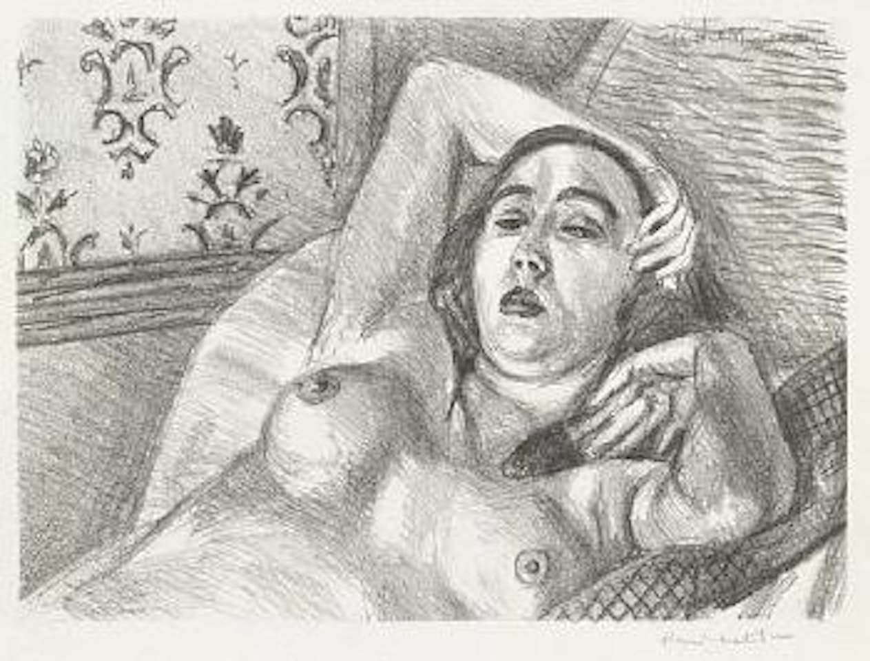 Le repos du modèle by Henri Matisse