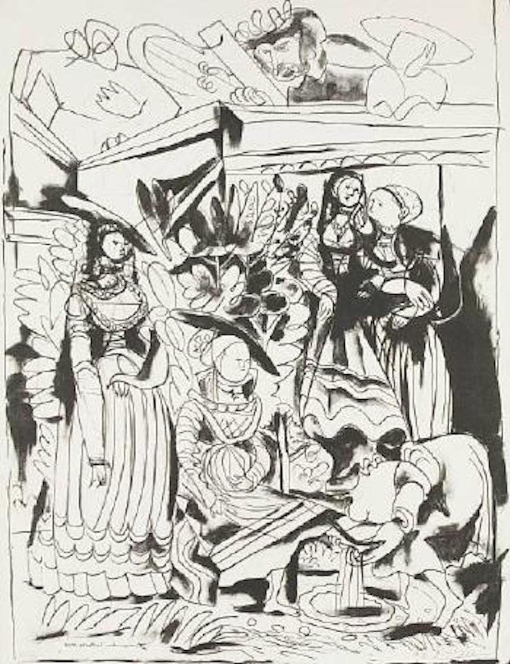 David and Bathsheba by Pablo Picasso