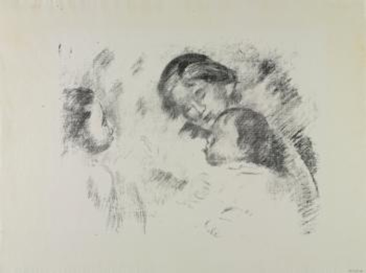 Une Mère Et Deux Enfants (D., S. 54) by Pierre-Auguste Renoir