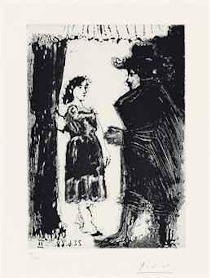 Amours ancillaires, from La Série 347 (B. 1659; Ba. 1675) by Pablo Picasso