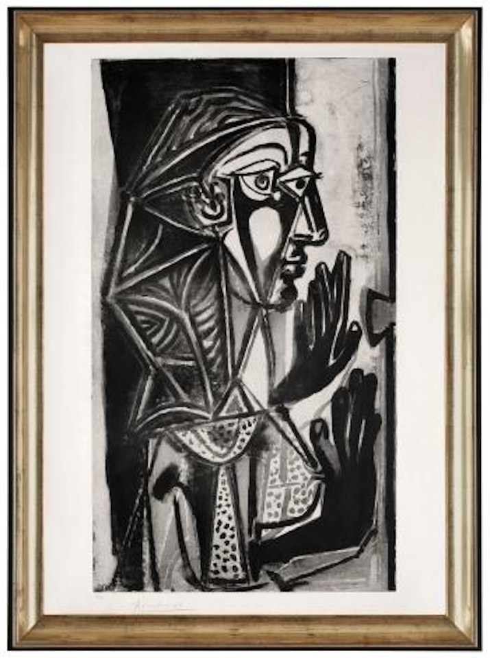 La femme à la fenêtre by Pablo Picasso