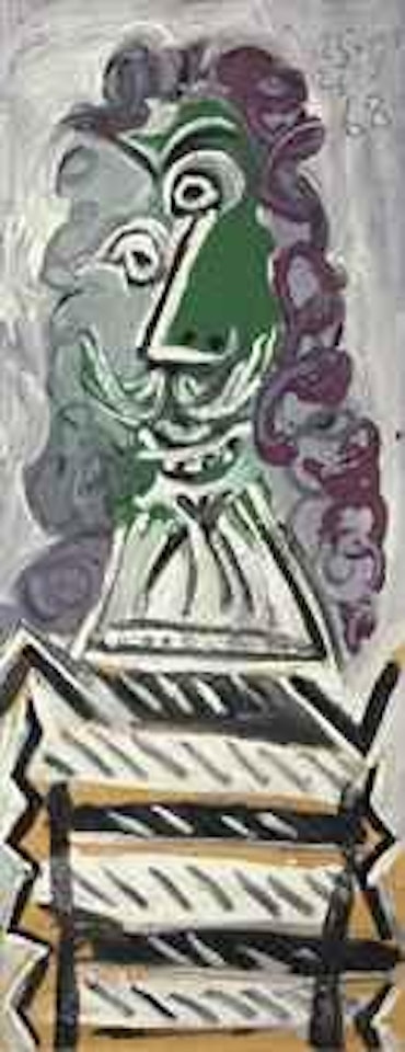 Mousquetaire buste by Pablo Picasso