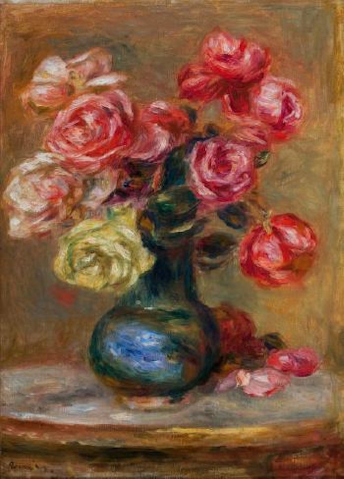 Le bouquet by Pierre-Auguste Renoir