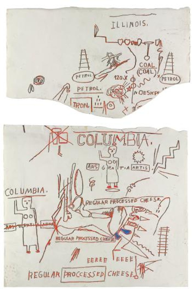 Untitled [Two Works] by Jean-Michel Basquiat