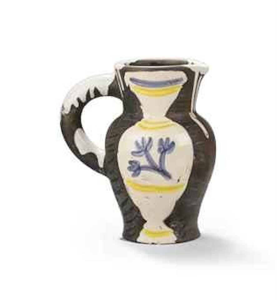 Pitcher With Vase (A.R. 226) by Pablo Picasso