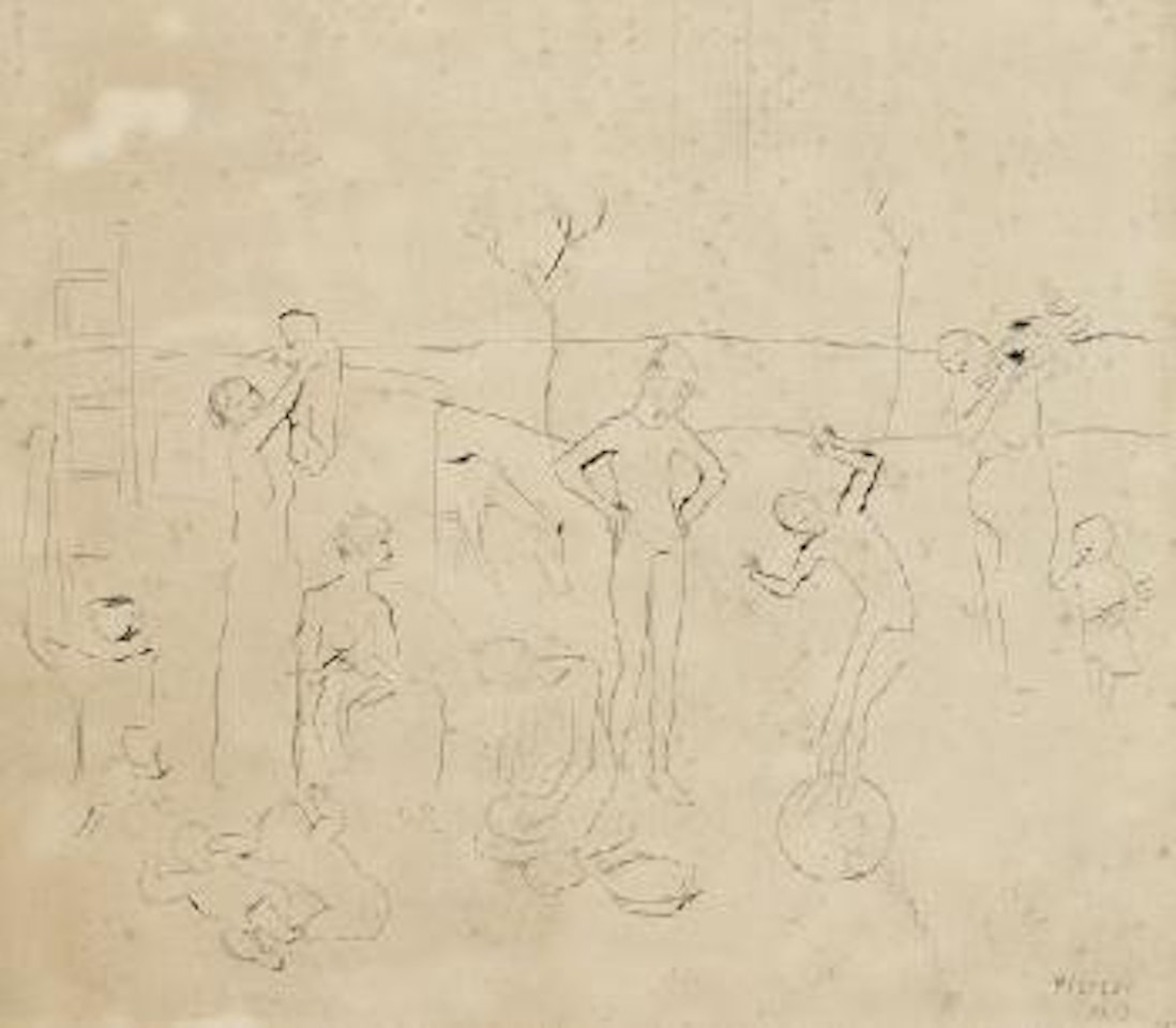 The acrobats [Les saltimbanques] by Pablo Picasso