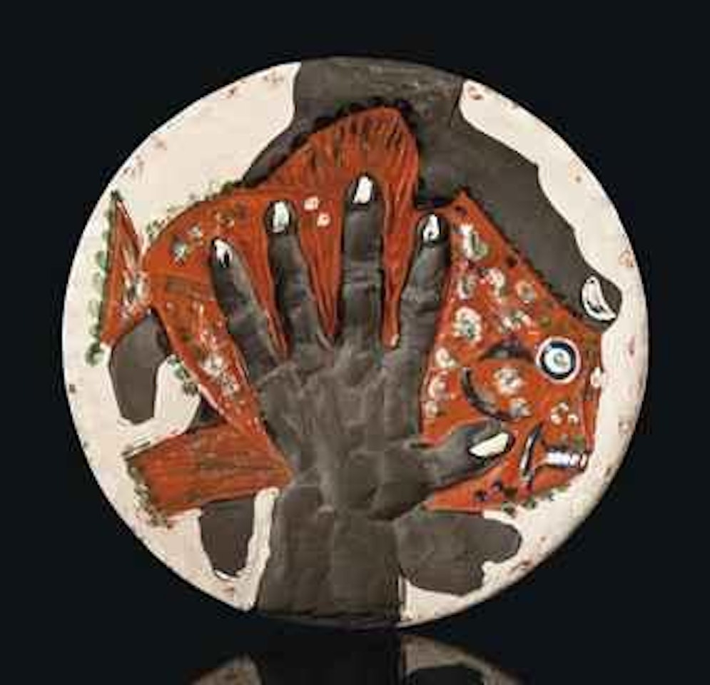 Mains au poisson by Pablo Picasso