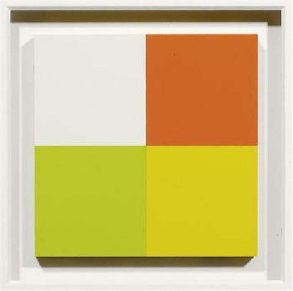 Quattro Colori. One-off piece by Gerhard Richter