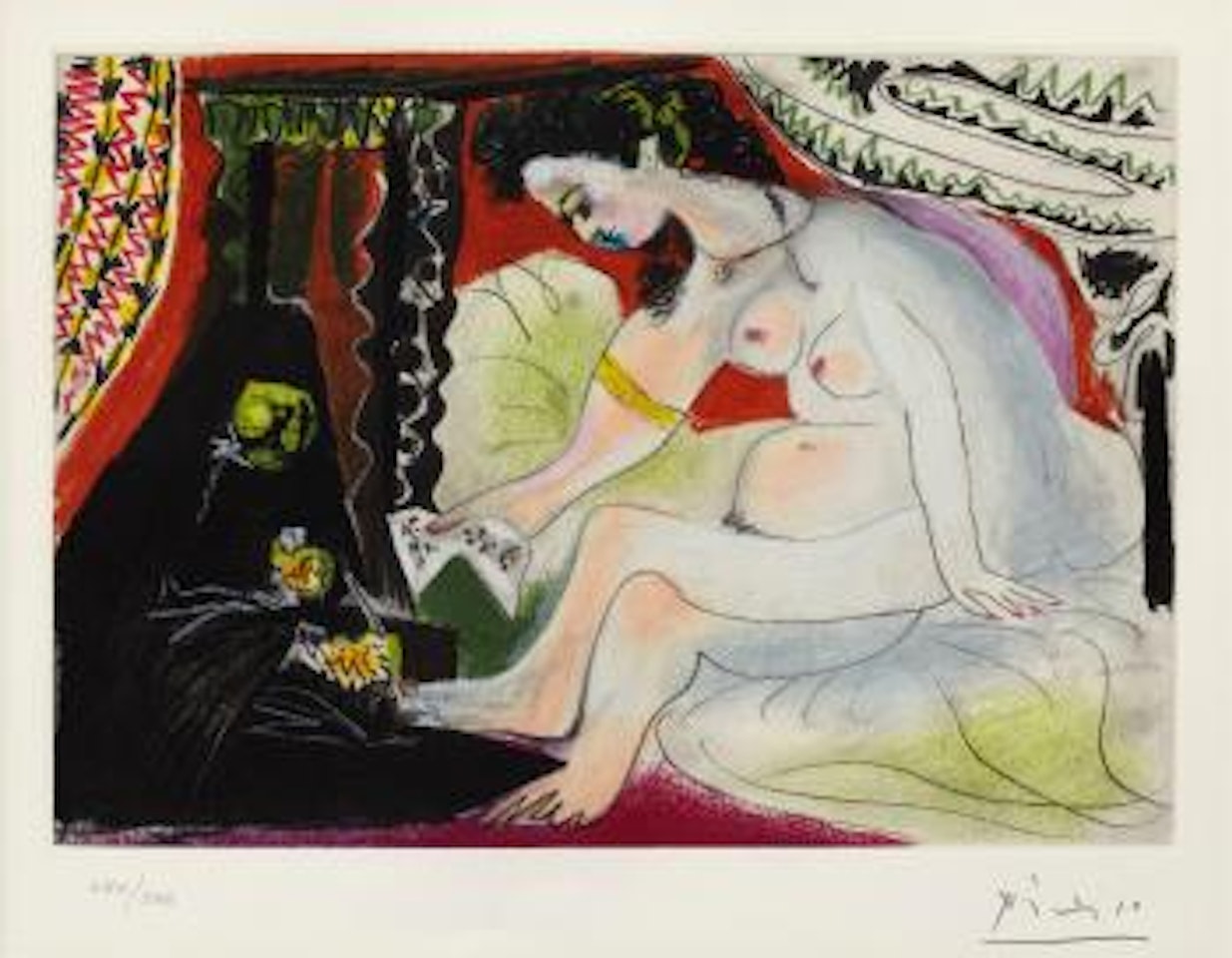 Bethsabee by Pablo Picasso