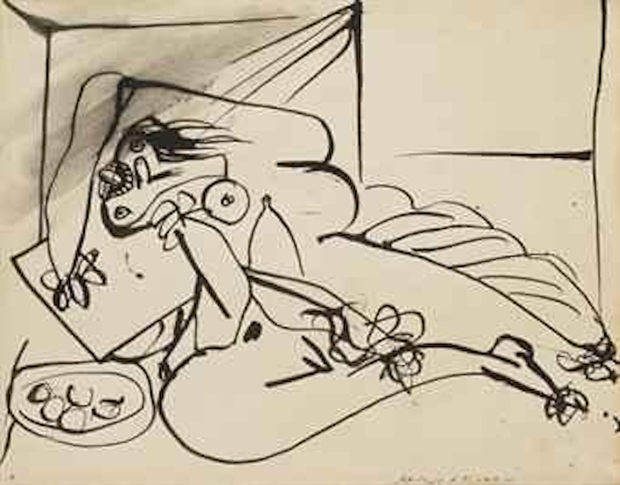 Nu couché by Pablo Picasso