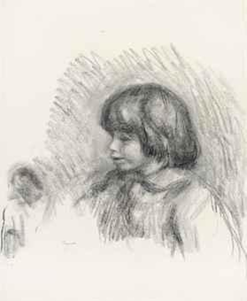 Portrait de Coco (Claude Renoir) by Pierre-Auguste Renoir