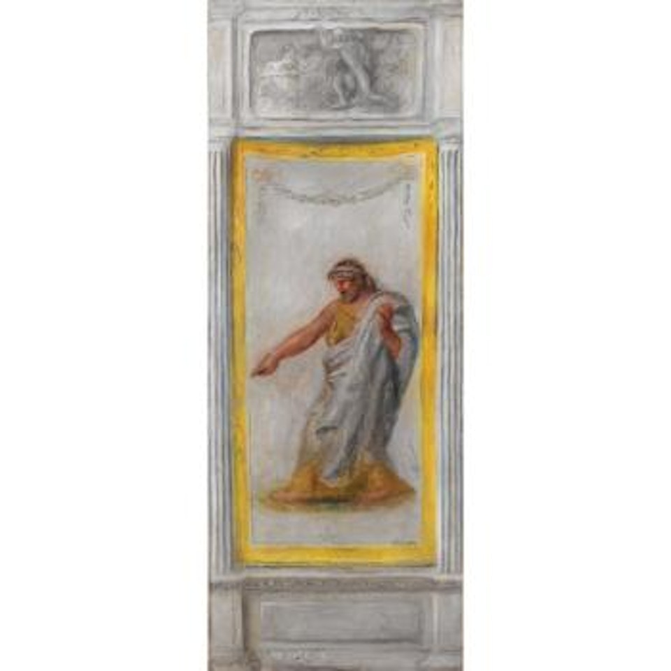 Un Des Deux Panneaux Pour L'Ådipe: Ådipus Rex by Pierre-Auguste Renoir